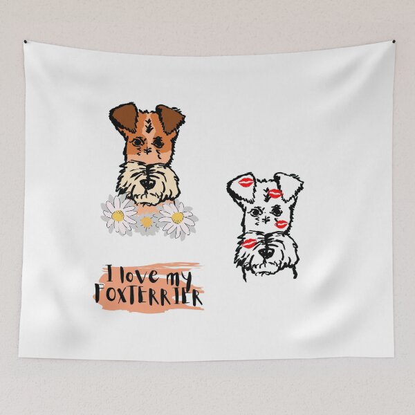 Item preview, Foxterrier stickerpack designed and sold by NinaBetterNot.