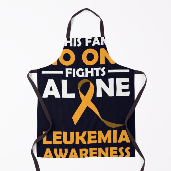 Item preview, In this Family Noone fights Alone Leukemia Awareness Orange Ribbon designed and sold by mmos.