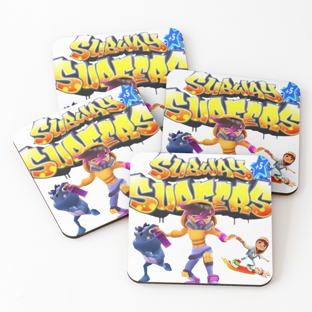 Subway surfers Coasters (Set of 4)