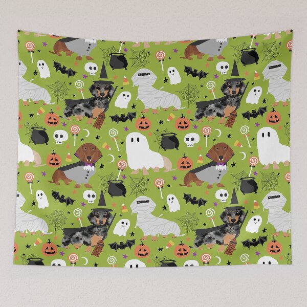 Item preview, Dachshund dog breed halloween dog costume doxie dachsie pet friendly pattern designed and sold by PetFriendly.