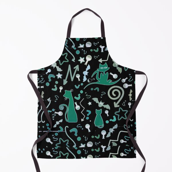 Item preview, Funny Black Cats Science Pattern designed and sold by corner-shop.