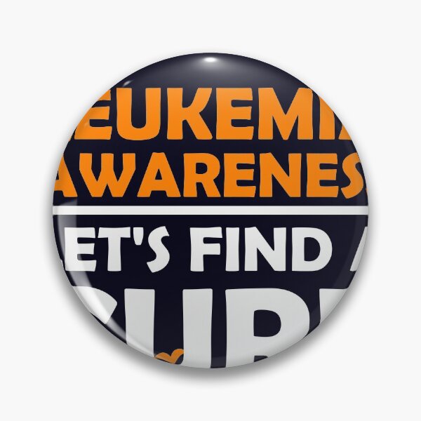 Item preview, Let's find a Cure Leukemia Awareness Orange ribbon designed and sold by mmos.