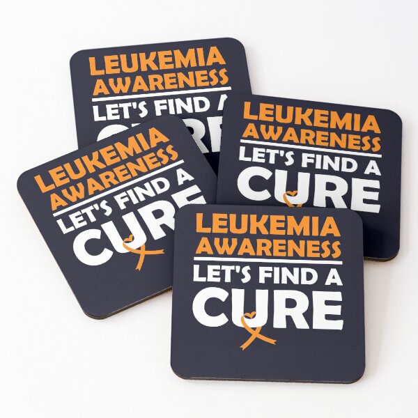 Item preview, Let's find a Cure Leukemia Awareness Orange ribbon designed and sold by mmos.