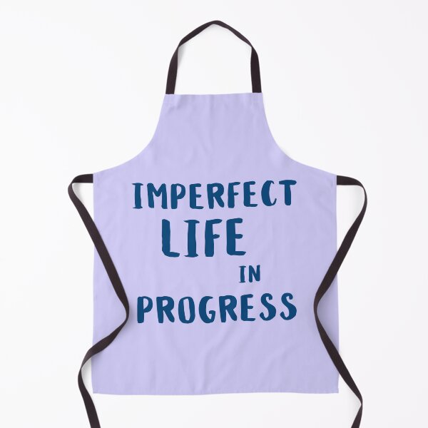 Item preview, Imperfect Life in Progress - Blue on Wisteria designed and sold by ImperfectLife.