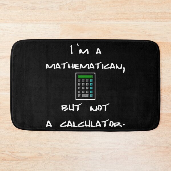 Item preview, mathematician designed and sold by ChrissiCreation.
