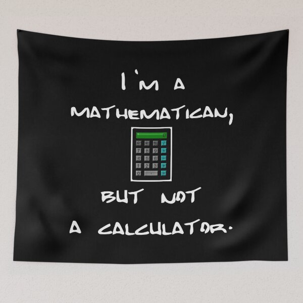 Item preview, mathematician designed and sold by ChrissiCreation.