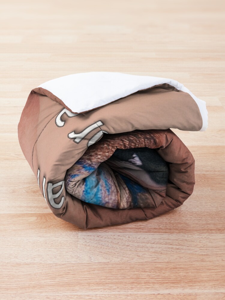 Alternate view of Would You Rather Be An Unknown Superhero or a Famous Villain Comforter