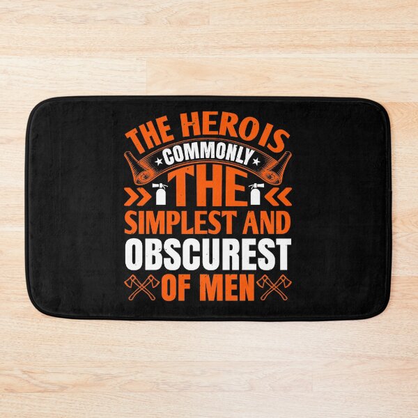 Item preview, The Hero Is Commonly The Simplest And Obscurest Of Men  designed and sold by GoodVibeDesign.