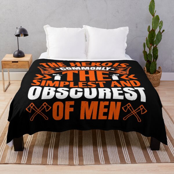 Item preview, The Hero Is Commonly The Simplest And Obscurest Of Men  designed and sold by GoodVibeDesign.