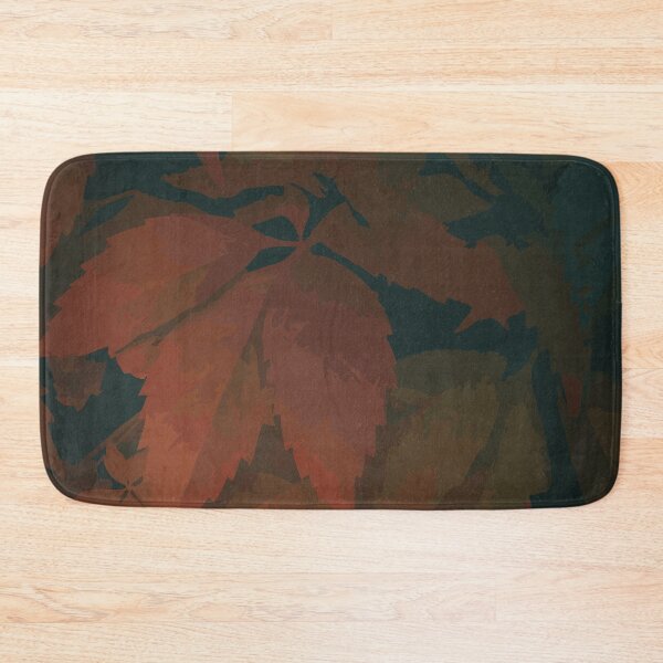 Item preview, Autumn Leaves in Burnt Orange, Rust Red and Forest Green designed and sold by kasamor.
