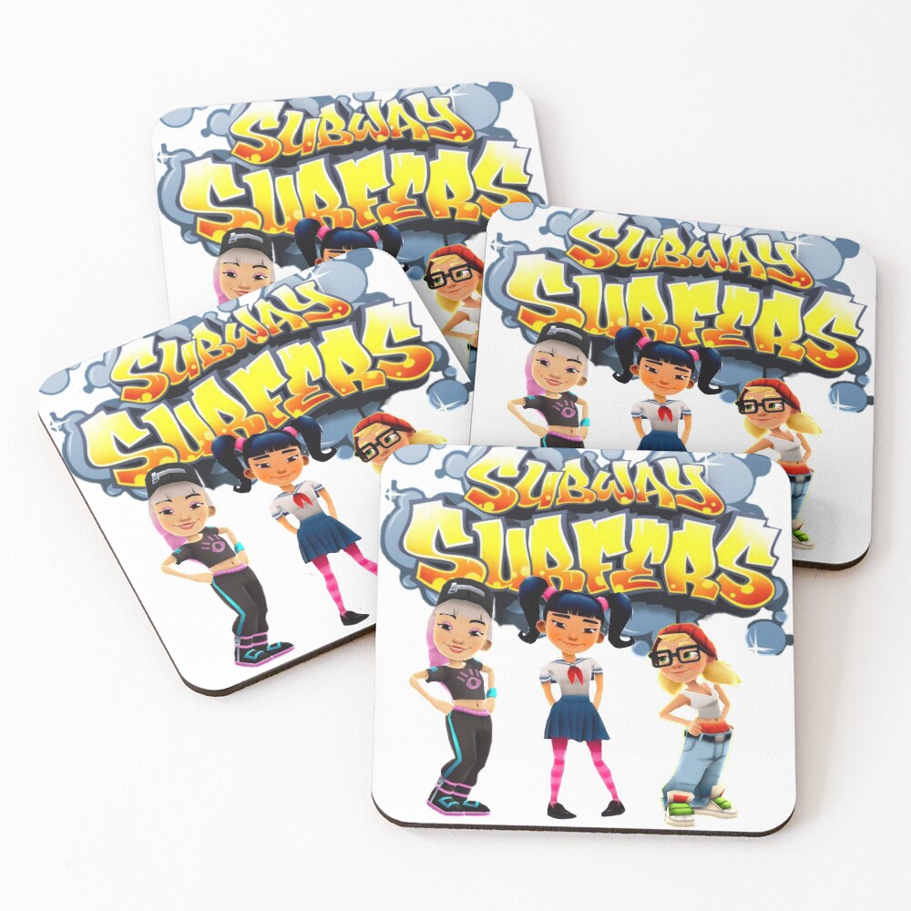 Sunway surfers the girls Coasters (Set of 4)