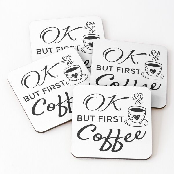 Item preview, OK ,but first coffee designed and sold by i-longmanshop.