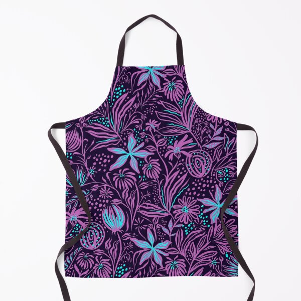 Item preview, Purple Blue Floral Drawing designed and sold by Borislav Shekerdzhiyski.