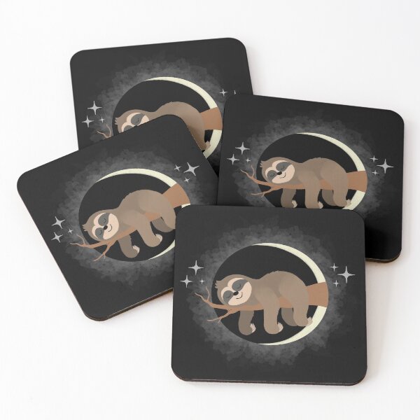 Item preview, Lazy Sloth Solar Eclipse designed and sold by palaco210.