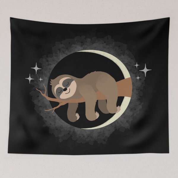 Item preview, Lazy Sloth Solar Eclipse designed and sold by palaco210.