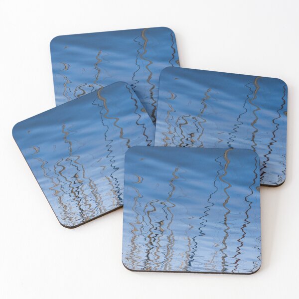 Item preview, Abstract reflection in blue designed and sold by PilarSG.