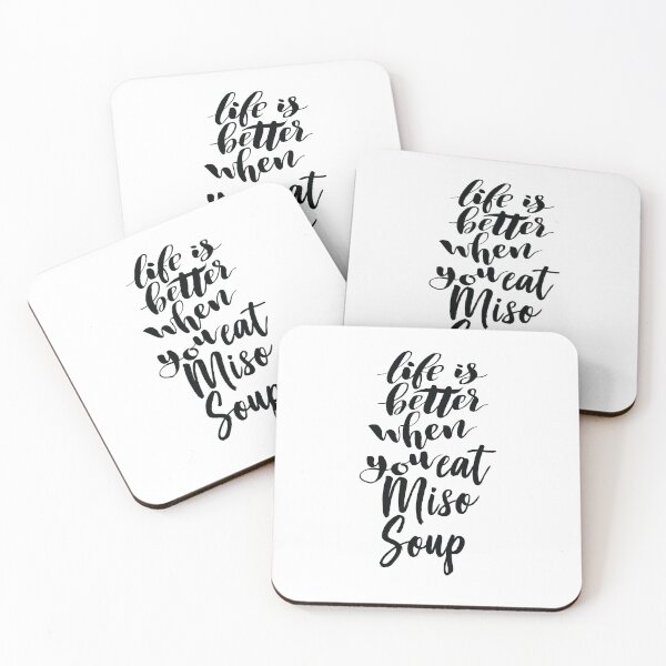 Item preview, Life Is Better When You Eat Miso Soup designed and sold by ProjectX23.