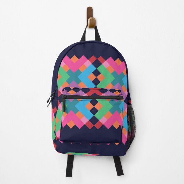 Item preview, Colorful geometric patchwork pattern designed and sold by Anna Lemos.
