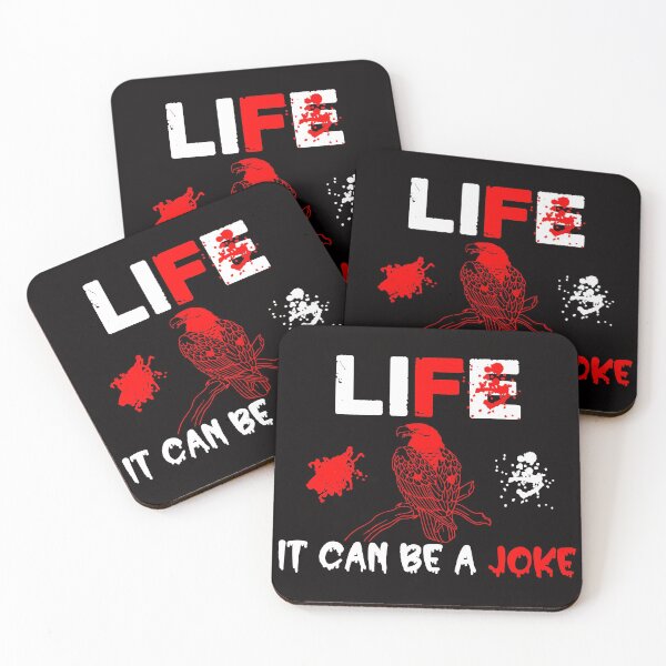 Item preview, Life ! It can be a joke ! designed and sold by StickerNova1.
