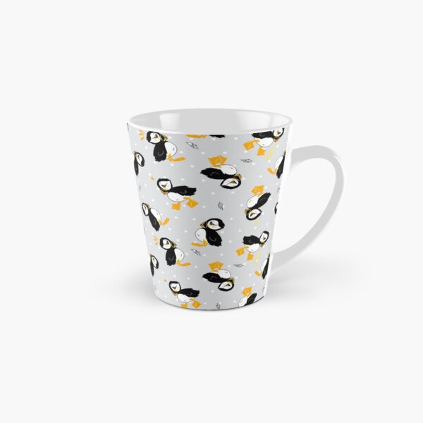 Multitude de Puffins Macareux d'Ecosse Mug long