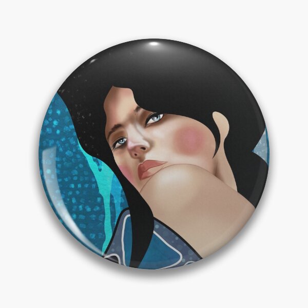 Item preview, The rising blue lady designed and sold by Digipaintings.