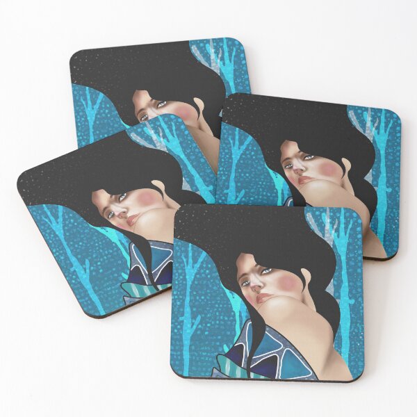 Item preview, The rising blue lady  designed and sold by Digipaintings.