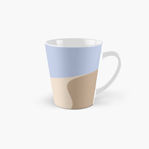 Minimalist yellow Sand Dune Desert Tall Mug