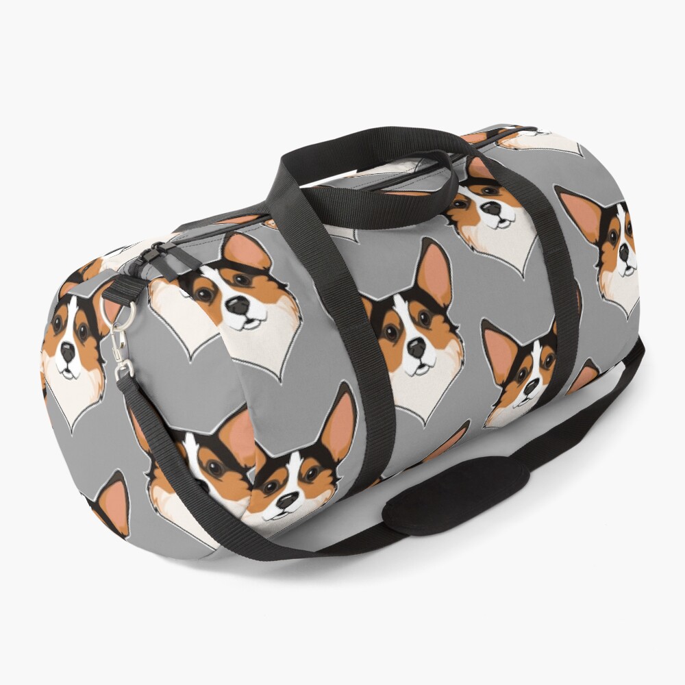 Tri color Corgi Duffle Bag