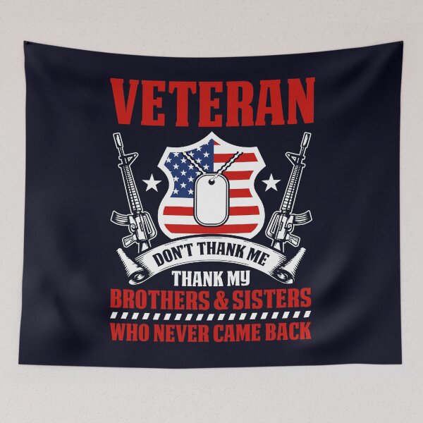 Item preview, Thank Brothers and Sisters who never came back Veteran designed and sold by mmos.