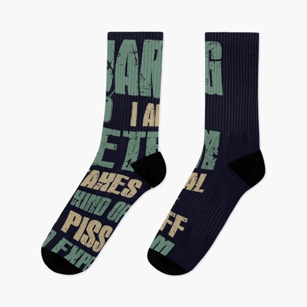 Item preview, Warning I'm a Veteran It's take a special kind of stupid  designed and sold by mmos.