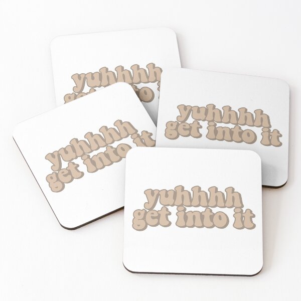 Item preview, Yuhhh, get into it! (Tan) designed and sold by yawnni.