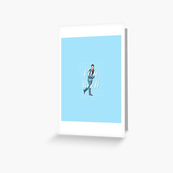 Pun with Brett Greeting Card