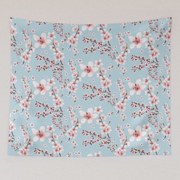 Item preview, Chinoiserie Oriental Cherry Blossoms designed and sold by WisdomInspired.