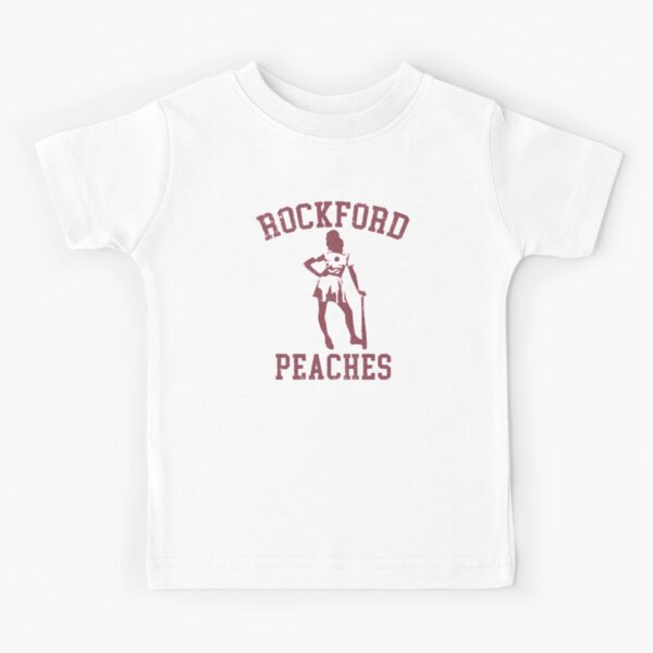 Rockford Peaches Baseball Kids T-Shirt for Sale by huckblade