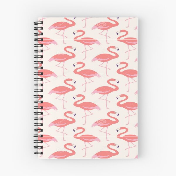 Item preview, Cartoon Flamingos Pattern designed and sold by sarafianoss.