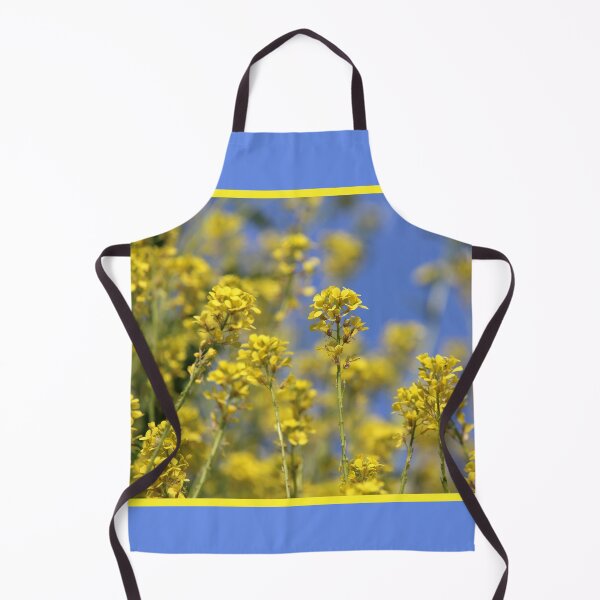 Item preview, Bright yellow flowers of Field mustard with blue sky designed and sold by Imladris01.