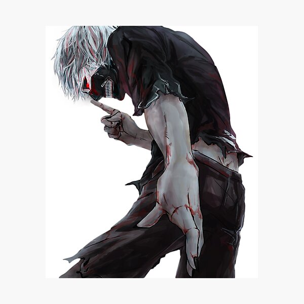 Kaneki Ken Dead Silence By Sweetsky Photographic Print By Sweetsky Redbubble