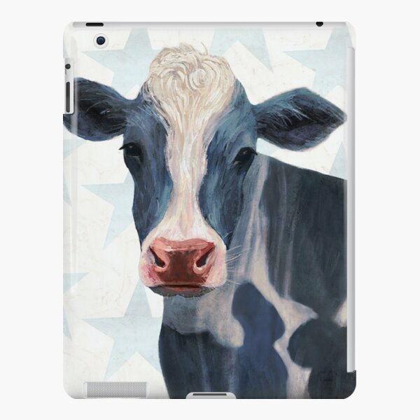Patriotic Farm Funny Cow Pet Animal Lover iPad Snap Case