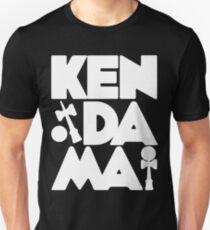 Kendama Block, white Slim Fit T-Shirt