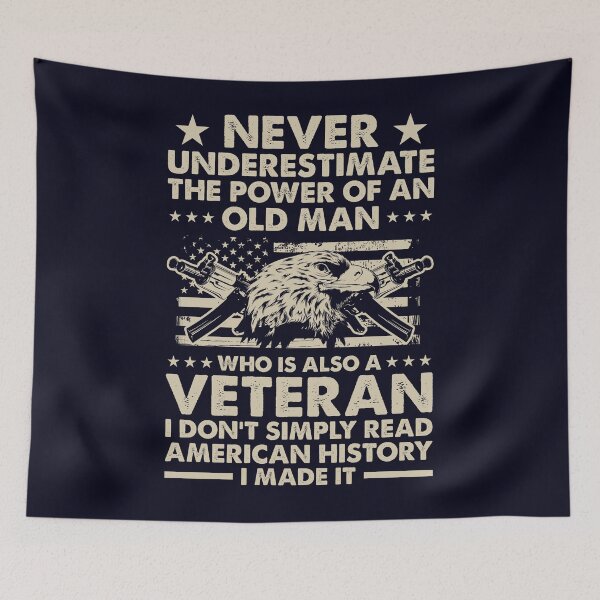 Item preview, Old man is also a Veteran Never underestimate power  designed and sold by mmos.