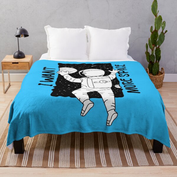 Item preview, I want more space astronaut design artwork designed and sold by BrightLightArts.