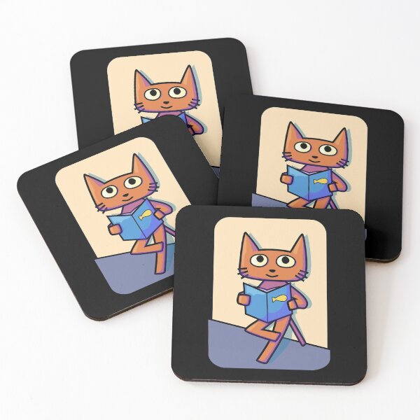 Item preview, Funny Babies Art  - Back to School , Cute Reading Cat designed and sold by Seopdesigns.
