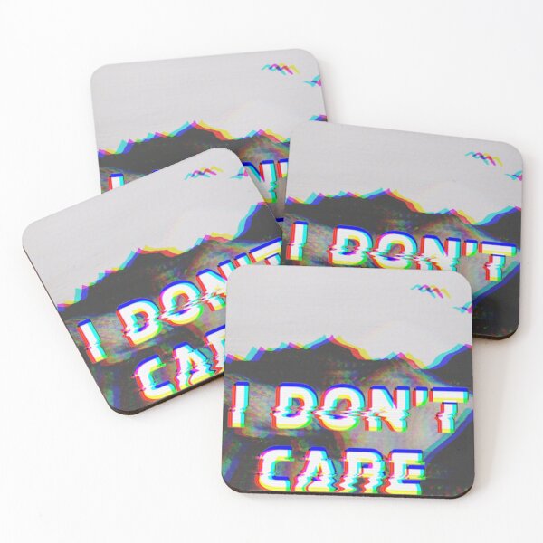 Item preview, I Don't Care designed and sold by Groovy-Art.