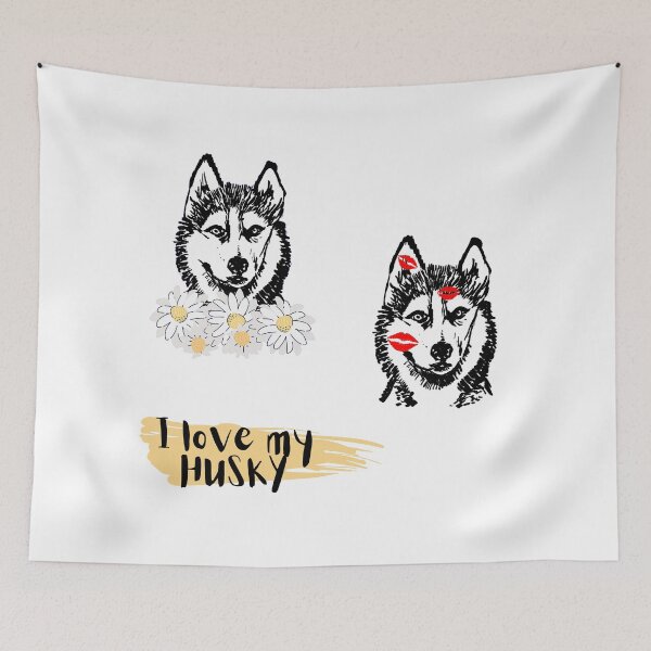 Item preview, Husky sticker pack designed and sold by NinaBetterNot.