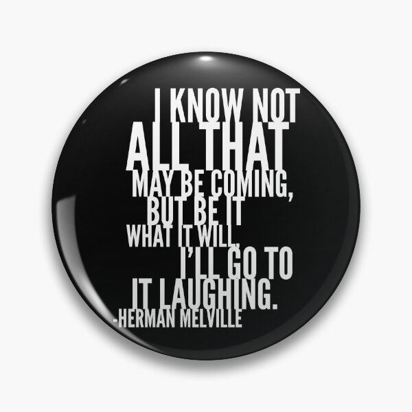 Item preview, Herman Melville Quote designed and sold by EvolutionWisdom.