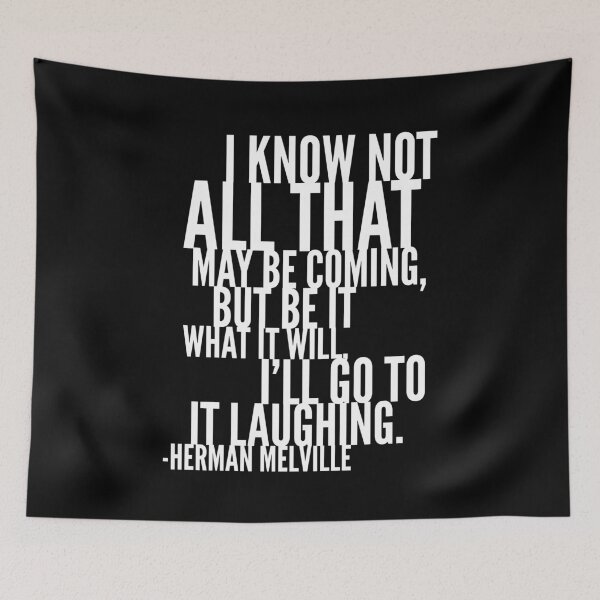 Item preview, Herman Melville Quote designed and sold by EvolutionWisdom.