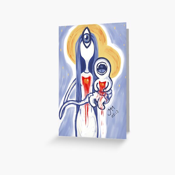 immaculate Greeting Card
