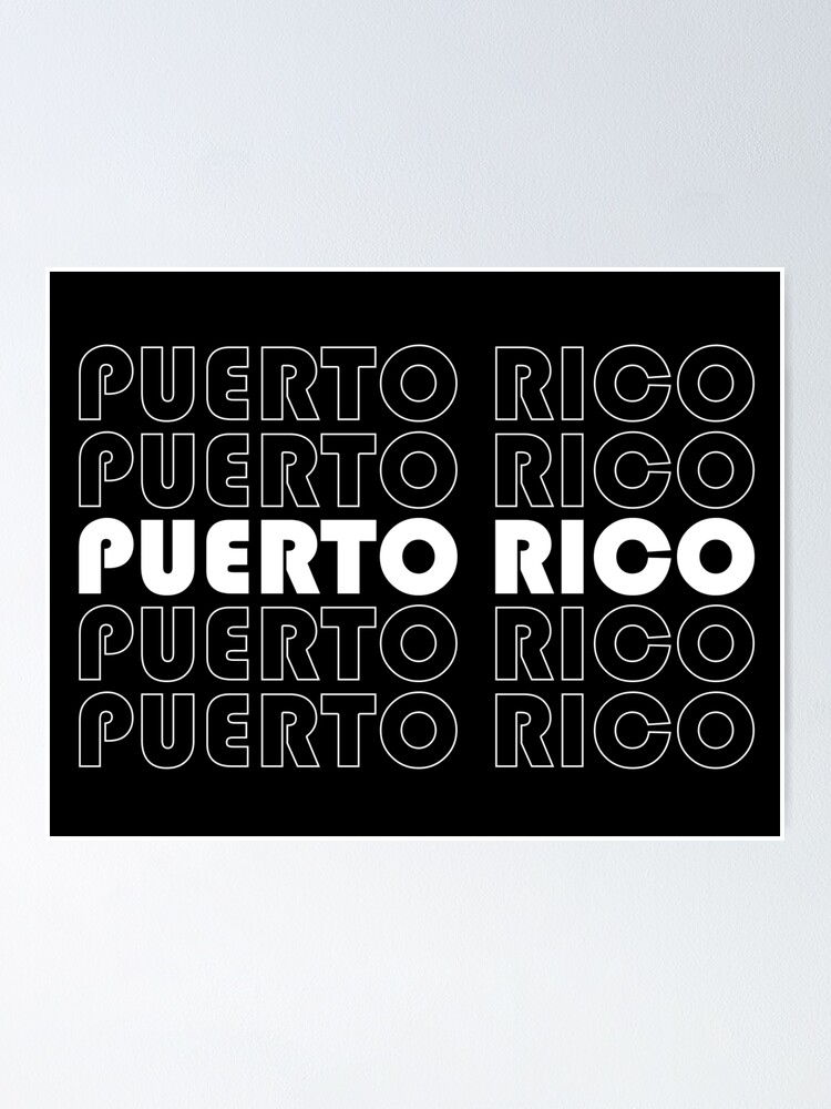 Thumbnail 1 of 3, Poster, Puerto Rico Forever designed and sold by MonnerkDesign.
