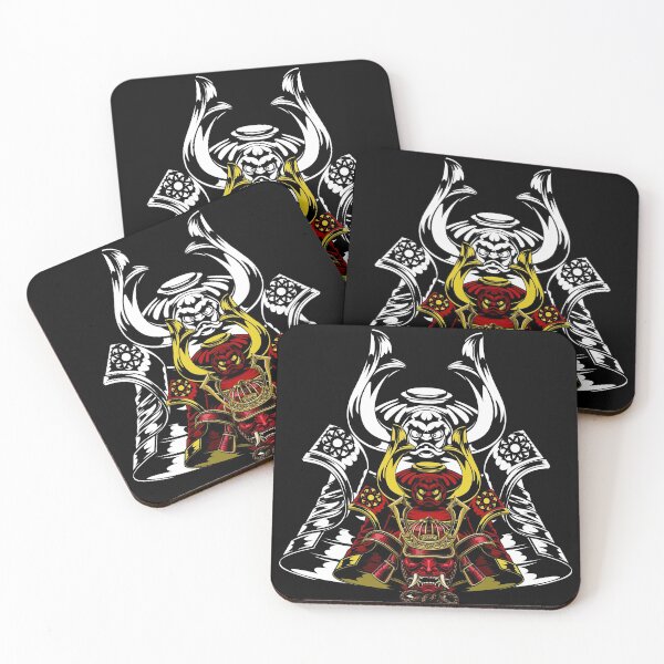 Item preview, Japanese Samurai Warrior Face Mask  designed and sold by DearDesign.