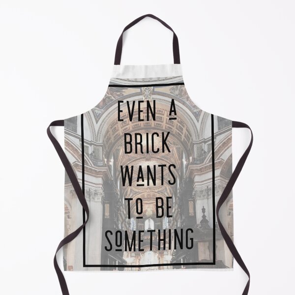 Item preview, Even A Brick Wants To Be Something St Pauls T-Shirt designed and sold by HomeConscious.